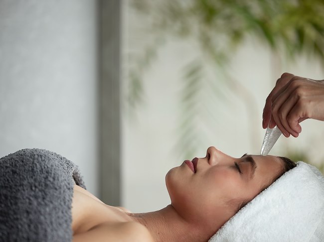 facial treatment